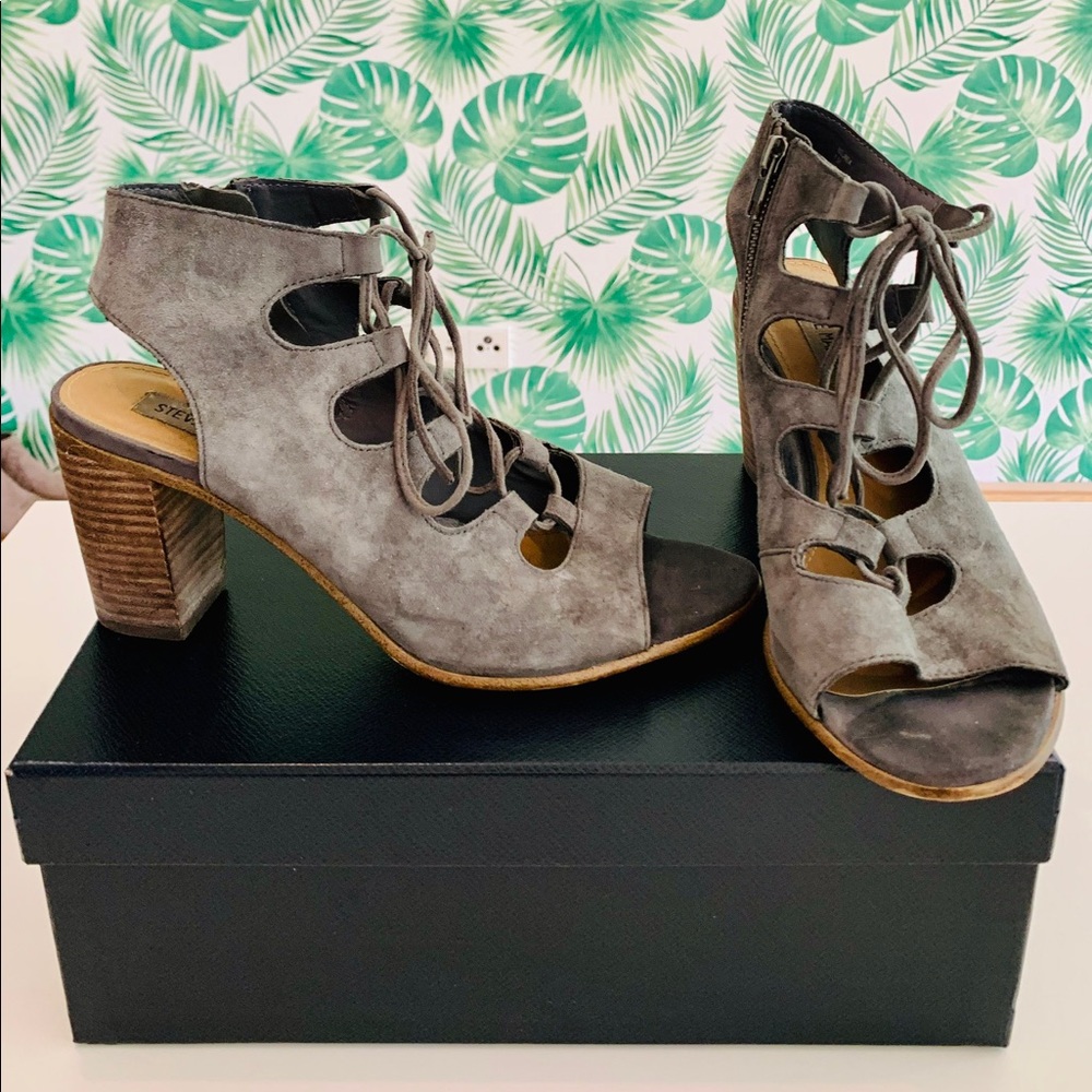 Steve Madden lace up sandals